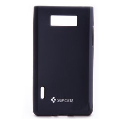 Чохол накладка силікон SGP Nokia 925 Lumia Black