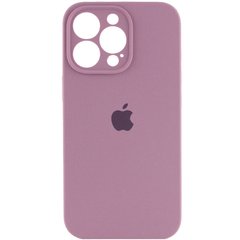 Чохол накладка Silicon Case Full Cover Camera Pro для iPhone 13 Pro Max Lilac pride