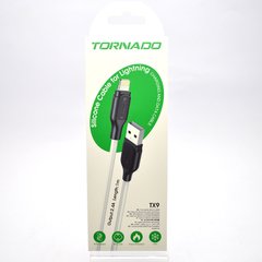 Кабель Tornado TX9 Silicon Cable Lightning 2,4A 1M White
