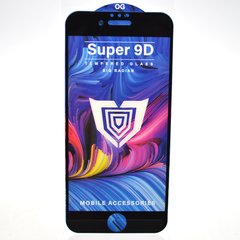 Защитное стекло Snockproof Super 9D для iPhone 6/7/8/SE 2020/SE 2022 Black