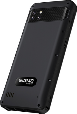 Смартфон Sigma Xtreme PQ56 NFC 6/128 GB 10000 mAh Black
