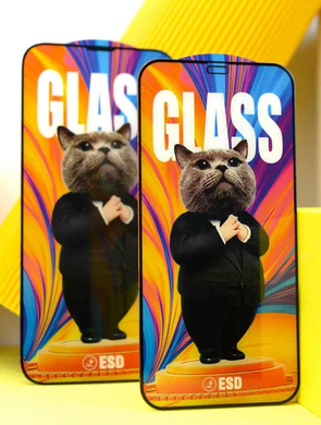 Защитное стекло Mr.Cat Anti-Static для Samsung A14 4G/A14 5G Galaxy A145/A146 Black