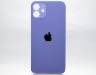 Задня кришка Apple iPhone 12 Purple HC (з великим отвором під камеру)