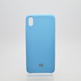 Чехол накладка Silicon Cover for Xiaomi Redmi 7A Blue Copy