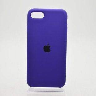 Чехол накладка Silicon Case для iPhone 7/8/SE 2 (2020) Purple