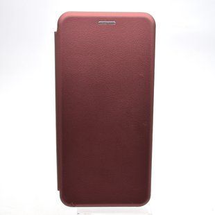 Чехол книжка Premium Magnetic для Huawei P Smart 2021 Marsala