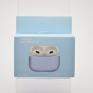 Чехол Silicon Case Thin для AirPods 3 Sky Blue