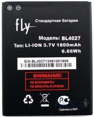 АКБ аккумуляторная батарея для телефона Fly IQ4410 (BL4027) Original TW