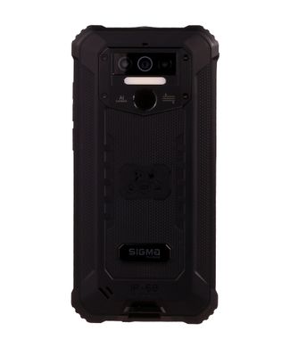 Смартфон Sigma Xtreme PQ38 4/32 GB 8000 mAh Black