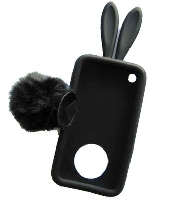 Чохол накладка Rabbit Case iPhone 3 Black