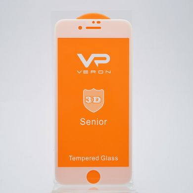 Защитное стекло Veron 3D Tempered Glass Senior Protector для iPhone 7/8/SE 2 (2020) (White)