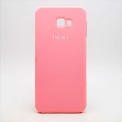 Матовий чохол New Silicon Cover для Samsung J415 Galaxy J4 Plus (2018) Pink (C)