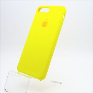 Чохол накладка Silicon Case для iPhone 7 Plus/8 Plus Yellow (41) Copy