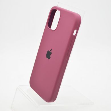 Чохол накладка Silicon Case Full Cover для iPhone 12 Mini 5.4" Hot Maroon
