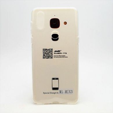 Чехол накладка SMTT Case for Xiaomi Mi Mix 3 Прозрачный