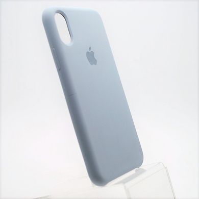 Чехол накладка Silicon Case для iPhone X/iPhone XS 5.8" Grey Copy