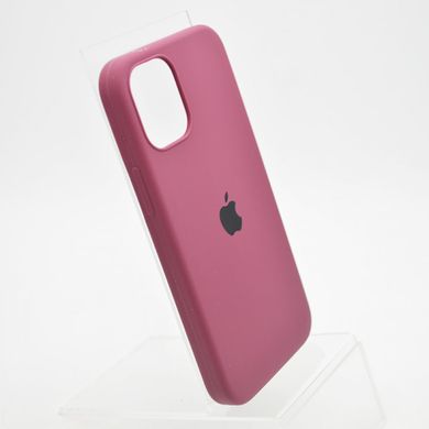 Чехол накладка Silicon Case Full Cover для iPhone 12 Mini 5.4" Hot Maroon