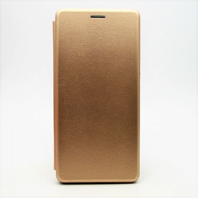 Чехол книжка Premium for Samsung A920 Galaxy A9 (2018) Gold