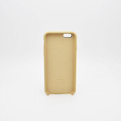 Чехол накладка Silicon Case for iPhone 6G/6S Gold Copy