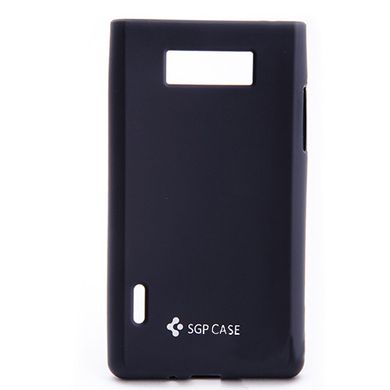 Чехол накладка силикон SGP Nokia 925 Lumia Black