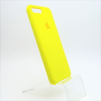 Чохол накладка Silicon Case для iPhone 7 Plus/8 Plus Yellow (41) Copy