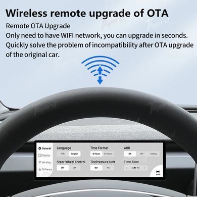 Додатковий екран Tlyard T13 Pro для TESLA Model 3 Highland з підтримкою Car Play та Android Auto