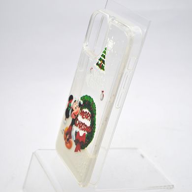 Чохол із новорічним малюнком (принтом) Merry Christmas Snow для Apple iPhone Xs Max Christmas Wreath