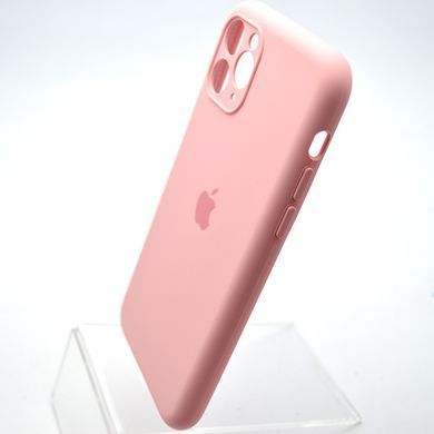 Силіконовий чохол накладка Silicon Case Full Camera для iPhone 11 Pro Rose Pink