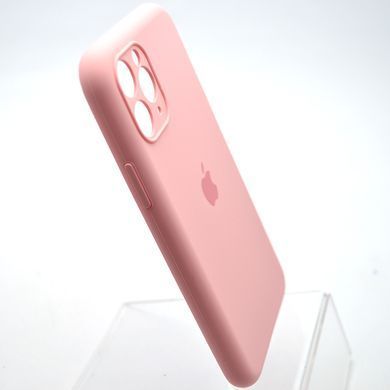 Силіконовий чохол накладка Silicon Case Full Camera для iPhone 11 Pro Rose Pink