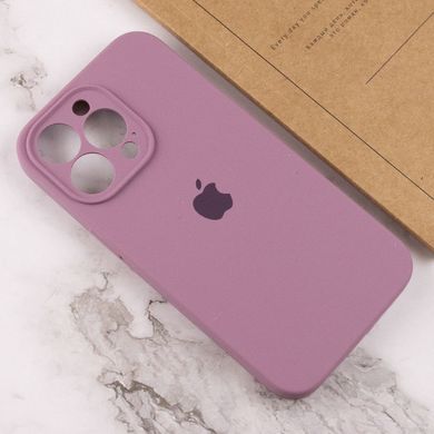 Чехол накладка Silicon Case Full Cover Camera Pro для iPhone 13 Pro Max Lilac pride