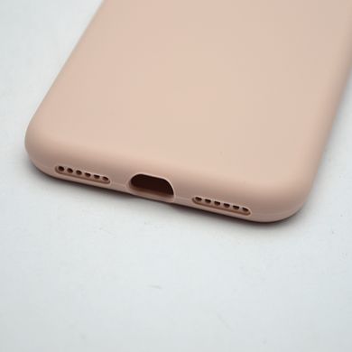 Чехол накладка Silicone Case Full Cover для iPhone 7/iPhone 8/iPhone SE2 2020 Pink Sand