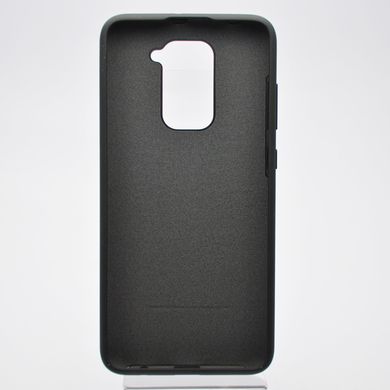 Чохол накладка Silicon Case Full Cover для Xiaomi Redmi Note 9 Black/Чорний