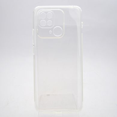 Силиконовый прозрачный чехол накладка TPU Getman для Xiaomi Redmi 10C/Poco C40 Transparent/Прозрачный