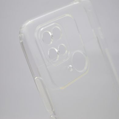 Силіконовий прозорий чохол накладка TPU Getman для Xiaomi Redmi 10C/Poco C40 Transparent/Прозорий