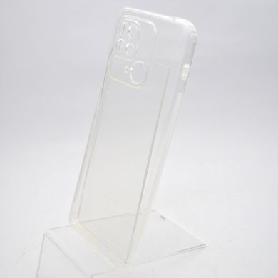 Силиконовый прозрачный чехол накладка TPU Getman для Xiaomi Redmi 10C/Poco C40 Transparent/Прозрачный
