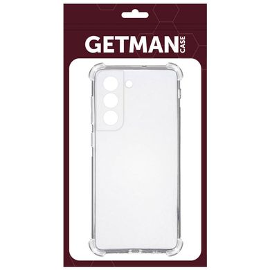Силиконовый прозрачный чехол накладка TPU Getman для Samsung G991 Galaxy S21 Transparent/Прозрачный