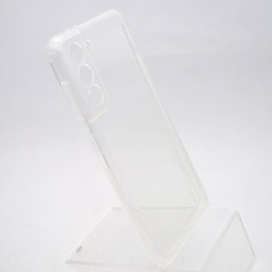 Силіконовий прозорий чохол накладка TPU Getman для Samsung G991 Galaxy S21 Transparent/Прозорий