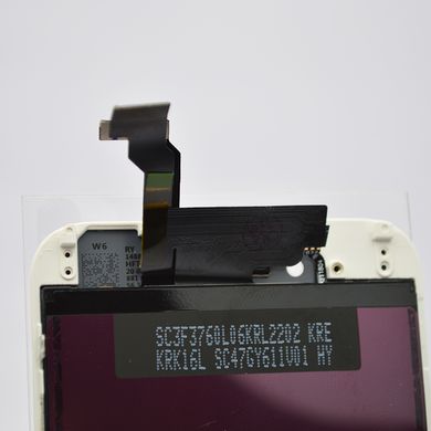 LCD дисплей (екран) для iPhone 6 з тачскріном White HC
