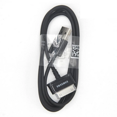 Кабель Extradigital для Samsung P1000 30 pin 1M Black, Чорний