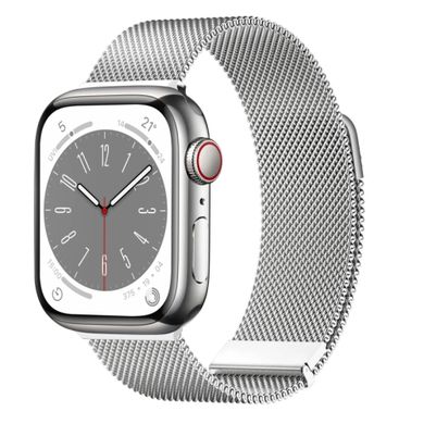 Ремешок Wiwu Wi-WB005 для Apple Watch 42mm/44mm/45mm/49mm Silver (Серебряный)