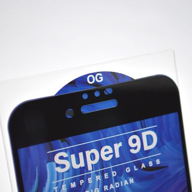 Защитное стекло Snockproof Super 9D для iPhone 6/7/8/SE 2020/SE 2022 Black