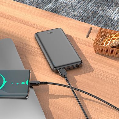 Зовнішній акумулятор PowerBank Hoco J102 10000mAh PD20W+QC3.0 Black
