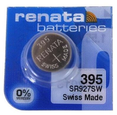 Батарейка Renata 395 SR927SW 1.55V