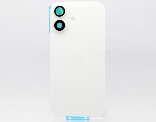 Задня кришка зі склом камери Apple iPhone 16 White Original (Білий)