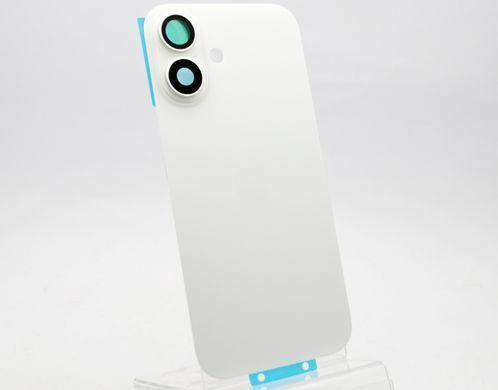 Задня кришка зі склом камери Apple iPhone 16 White Original (Білий)