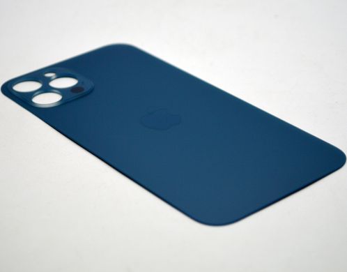 Задня кришка Apple iPhone 12 Pro Pacific Blue Original (з великим отвором під камеру)