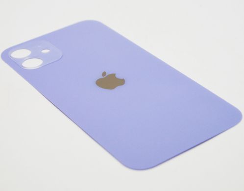 Задняя крышка Apple iPhone 12 Purple HC (с большим отверстием для камеры)
