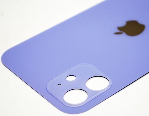 Задняя крышка Apple iPhone 12 Purple HC (с большим отверстием для камеры)