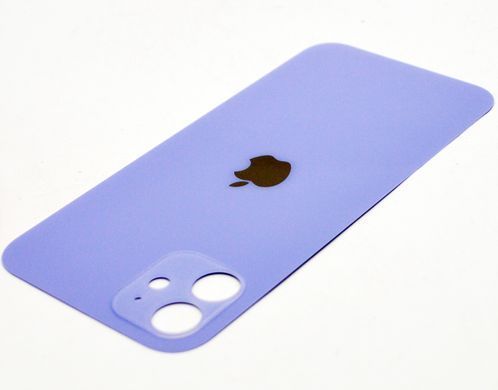 Задняя крышка Apple iPhone 12 Purple HC (с большим отверстием для камеры)
