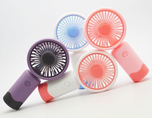 Портативний вентилятор MiniFan Model 125 250 mAh Rose-Pink (Червоно-рожевий)